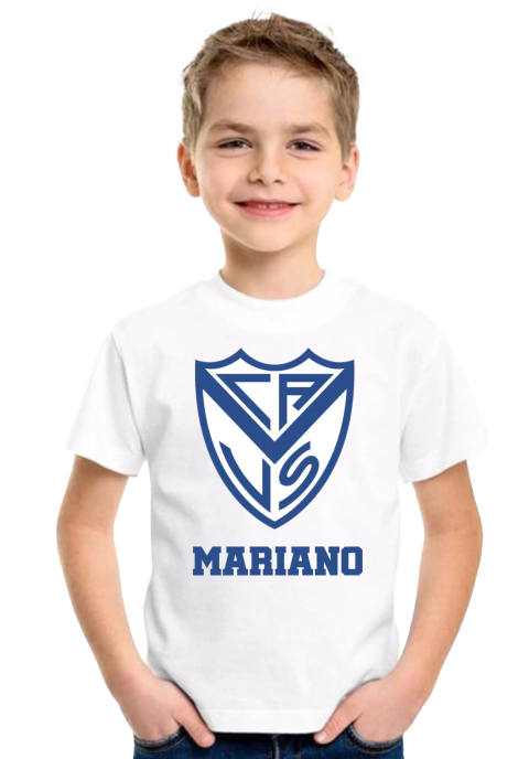 Remera Personalizada Velez Sarsfield
