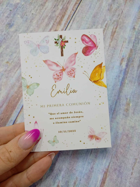 Estampita Comunion/Bautismo Mod 10 - comprar online