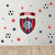 VINILO INFANTIL FUTBOL PERSONALIZADO SAN LORENZO