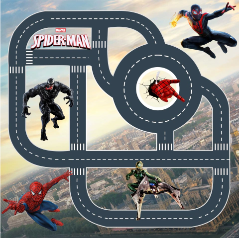 Lona Didactica Hombre araña