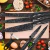Jogo De Facas Inox 6 Peças Antiaderente Para Cozinha - Techmondi.com.br