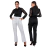 Calça Feminina PLUS SIZE Alfaiataria Pantalona Social Reta Branca
