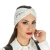 Turbante Headband Faixa de Cabelo Feminino Renda Branco