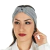 Turbante Headband Faixa de Cabelo Feminino Cinza - comprar online