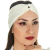 Turbante Headband Faixa de Cabelo Feminino Branco na internet