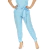 Calça Scrub Feminina Alfaiataria Jogger Com Punho Azul Bebê na internet