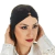 Turbante Headband Faixa de Cabelo Feminino Preto - comprar online