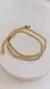 Cadena grumet gold