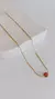 Collar coral gold - comprar online