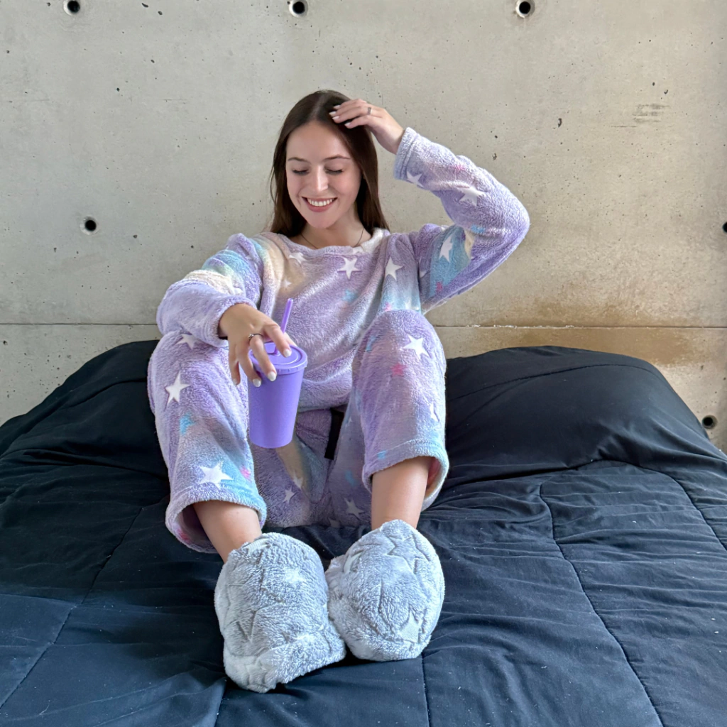 Conjunto Polar soft Unicornio buzo+pantalón
