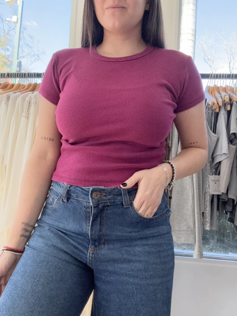 Remera Baby tee Fran - comprar online