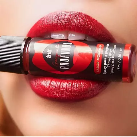 Gel Facilitador para Sexo Oral Sabor Morango