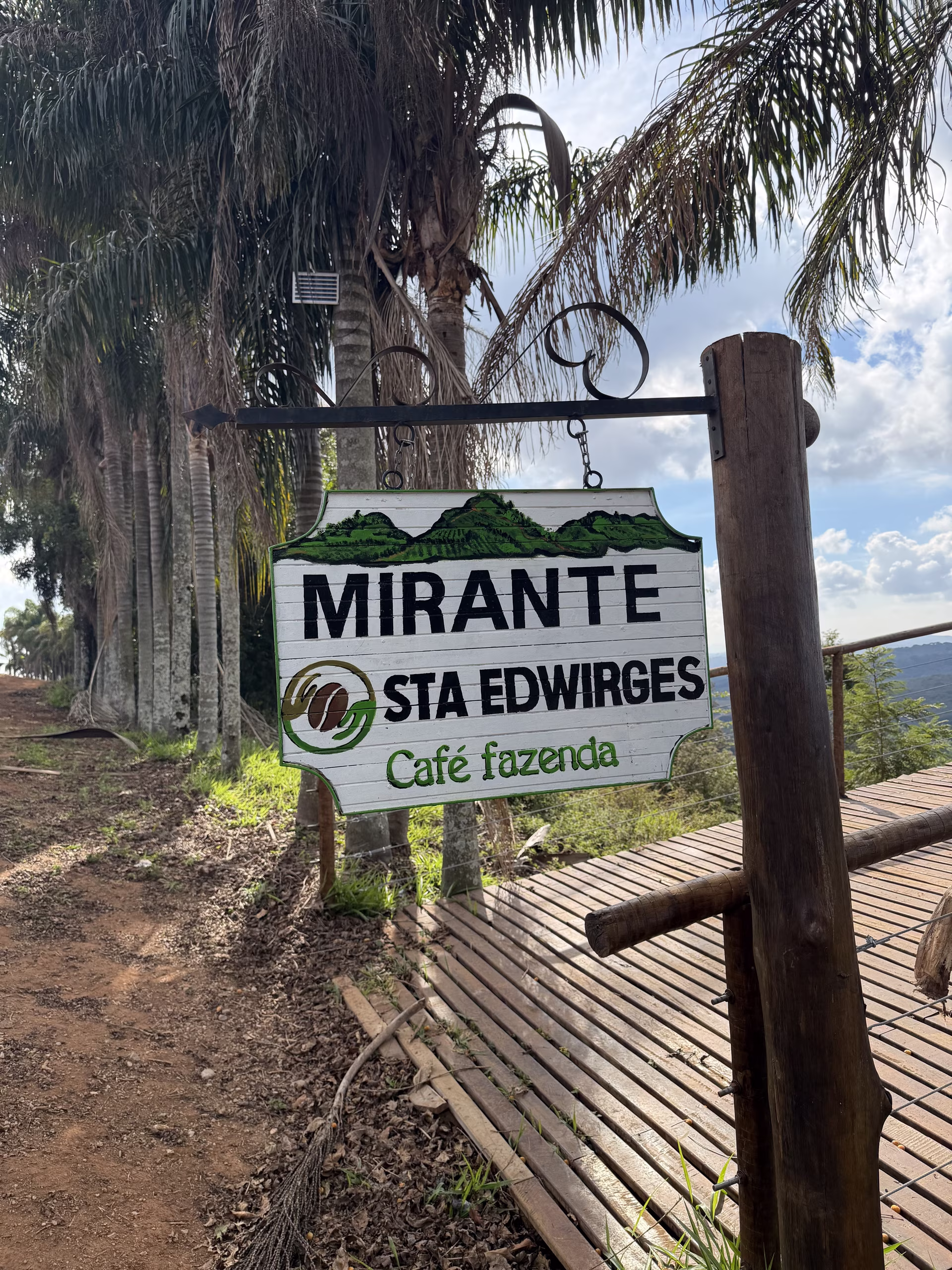 Mirante Santa Edwirges na fazenda