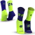 Meia Performance Poliamida 21k Roxo/Amarelo Neon Cano Longo