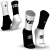 Meia Performance Poliamida 42k Preto/Branco Cano Longo
