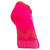 Meia Performance Poliamida Rosa Neon/Laranja Cano Soquete - SOCKS CO