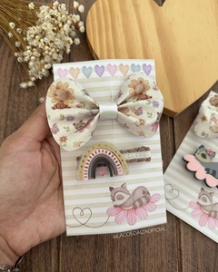 Hair Clips Folhas de Outono