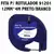 Fita P/ Rotulador Plástica 91201 Dymo Letra Tag 12mm*4m Preto/Branco - Lugari