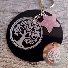 Llavero Souvenir Personalizado - Arbol de la vida
