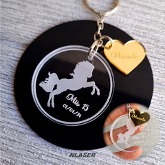 Llavero Souvenir Personalizado - Caballo