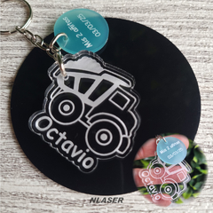 Llavero Souvenir Personalizado - Camión Infantil - comprar online