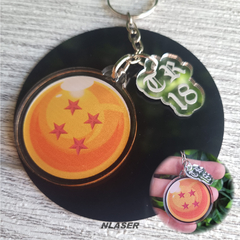 Llavero Souvenir Personalizado a Color - Dragon ball Z Esfera