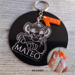 Llavero Souvenir Personalizado - Rey León
