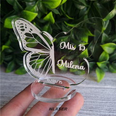 Souvenir con base - Mariposa - comprar online