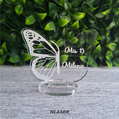 Souvenir con base - Mariposa