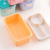 Lunchera vianda con 4 divisiones + salsera Delicious rectangular - LindenHaus