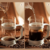 Cafetera de vidrio prensa francesa manual 350 ml blanca