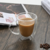 Taza de vidrio doble pared transparente 170 ml - LindenHaus