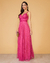 Imagem do VESTIDO LONGO DE ALÇA DE TULE BRILHO - COD. 443.