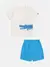 CONJUNTO INFANTIL MENINO CROCODILE AZUL BIMBI