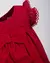Vestido Maquinetado Vermelho - Anjos Baby - loja online