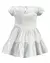 Vestido Menina Verde Floral - Maquinetado 100% Algodão - Anjos Baby - Sweet baby