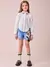 Conjunto Camisa Minnie e Short Jeans da Minnie com Laço e Orelhinha - Animê