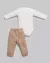 Conjunto Body + Calça Molecotton Bebê Menina - Anjos Baby - comprar online