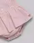 Body Camisa Bebê Menina Rosa 100% Algodão - Anjos Baby Chic - loja online
