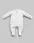 Macacão Longo Unissex Branco 100% Algodão Egípcio - Anjos Baby - comprar online