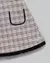 Vestido Menina Manga Curta Tweed - Anjos Baby Chic - Sweet baby