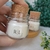 Lembrancinha Vela Perfumada no Vidro com Tampa de Rolha CASAMENTO - TARSILA ATELIE