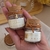 Lembrancinha Vela Perfumada no Vidro com Tampa de Rolha com Pingente Arte Frente e Verso - comprar online