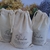 Lembrancinha Vela Perfumada em Pote Grande com Tampa de Madeira Padrinhos e Saquinho de Algodão - Pronta Entrega - TARSILA ATELIE