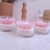 Lembrancinha Vela Perfumada em Pote Médio Modelo Daisy