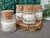 Vela Perfumada Personalizada Lembranicnha de maternidade - vidro tampa rolha adesivo frente e verso - TARSILA ATELIE