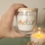 Lembrancinha Vela Perfumada em Pote Grande com Tampa de Madeira e Saquinho de Algodão - comprar online