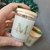 Lembrança de Maternidade personalizada Vela Perfumada com Tampa Pinus e Laço - comprar online