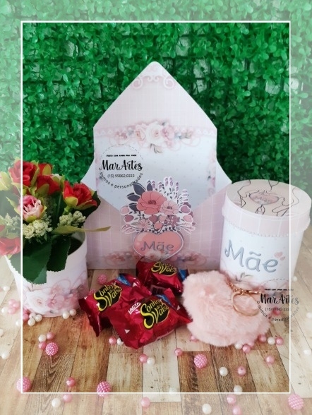Caixa Envelope Mimos Floral. - comprar online