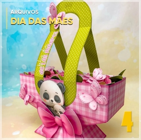 Dia das Mães - Cesta Pandinha - comprar online